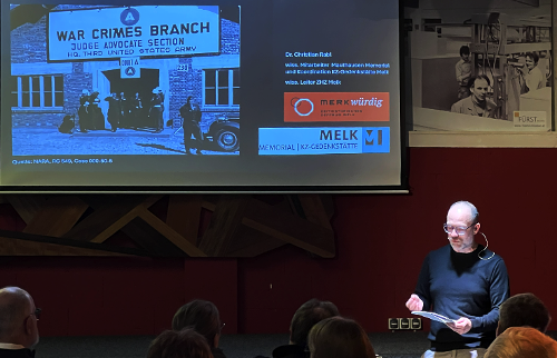 Vortrag „Täter*innenschaft und Verantwortung im KZ-Außenlager Melk“ von Christian Rabl